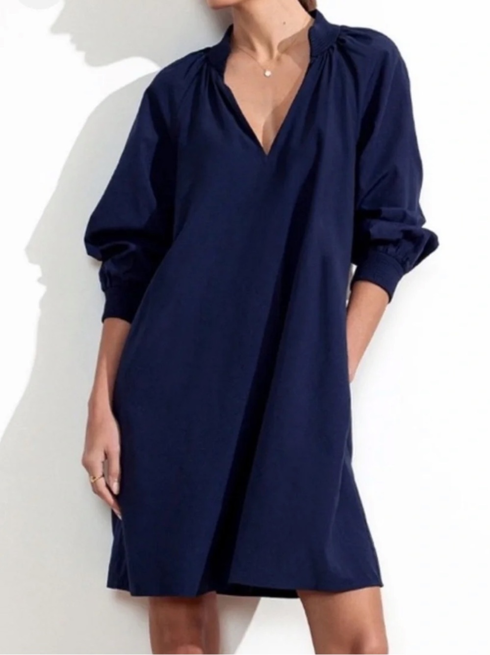 Brochu Walker Navy Amaia Dress
